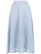 Cecilia Prado Polka Dot Tiana Skirt - Blue