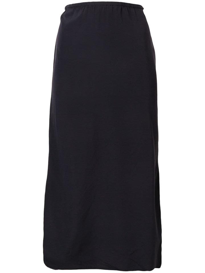Kristensen Du Nord Raw Hem Midi Skirt - Blue