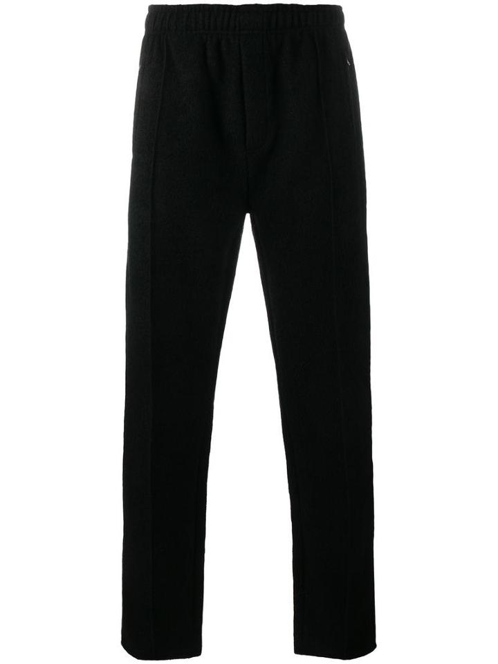Our Legacy Straight Leg Trousers, Men's, Size: 48, Black, Polyamide/virgin Wool