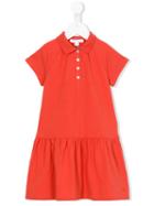 Burberry Kids Polo Dress, Girl's, Size: 12 Yrs, Red