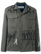 Etro Printed Military Shirt Jacket, Men's, Size: Medium, Green, Cotton/spandex/elastane/silk/cupro