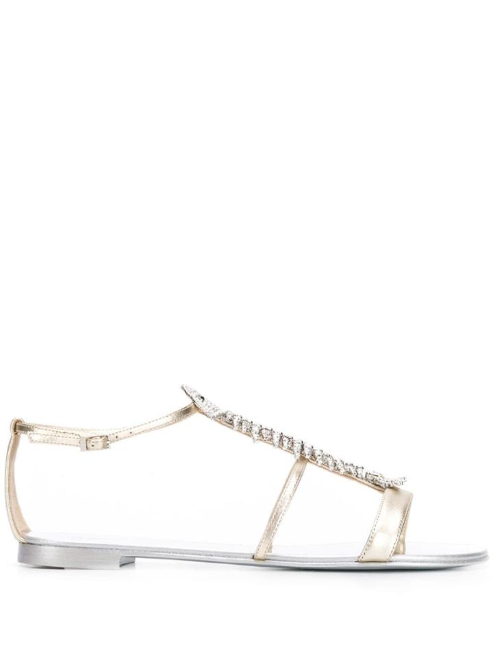 Giuseppe Zanotti Lisca Sandals - Silver