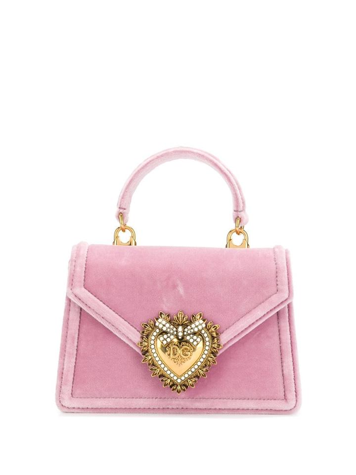 Dolce & Gabbana Devotion Mini Tote - Pink