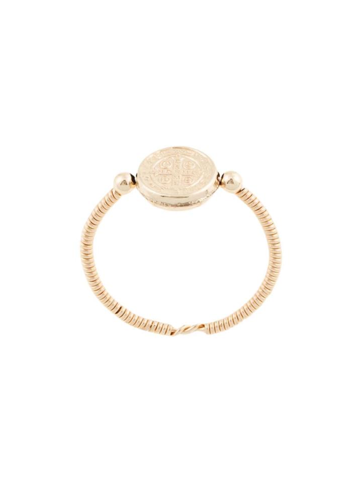 Petite Grand Maya Bay Ring (medallion) - Gold