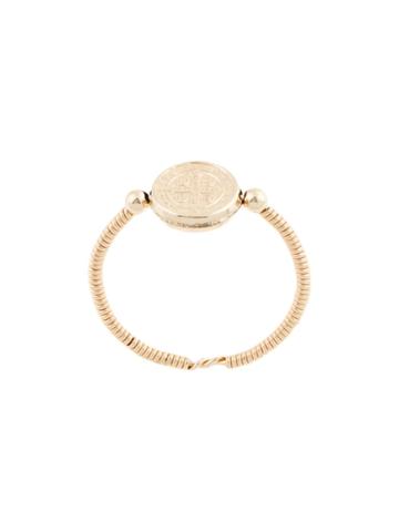 Petite Grand Maya Bay Ring (medallion) - Gold