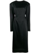Litkovskaya Open Back Dress - Black