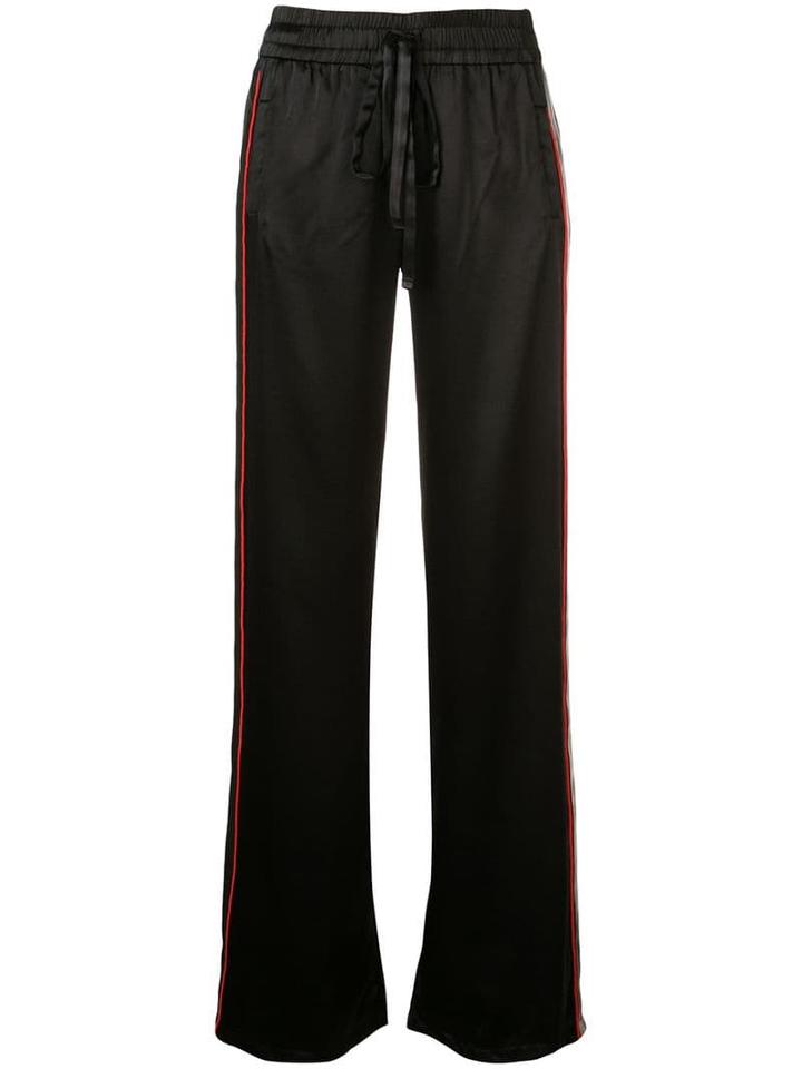 Amiri Side Stripe Trousers - Black