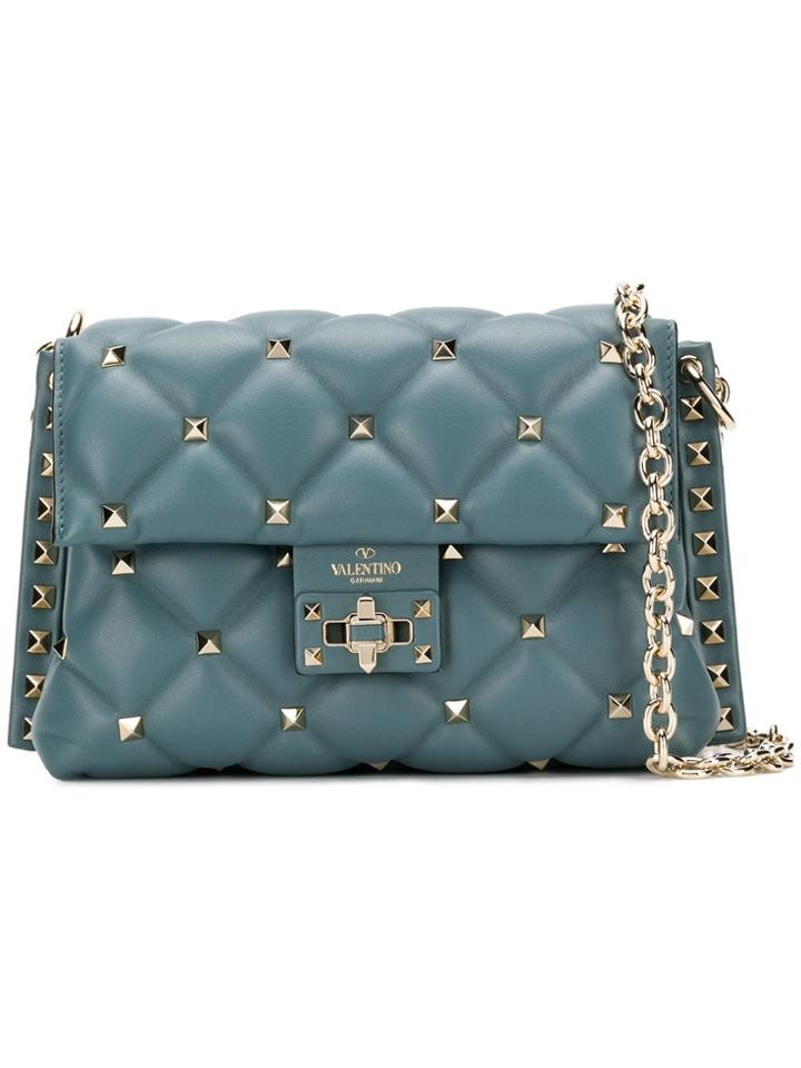 Valentino Valentino Garavani Candystud Crossbody Bag - Blue