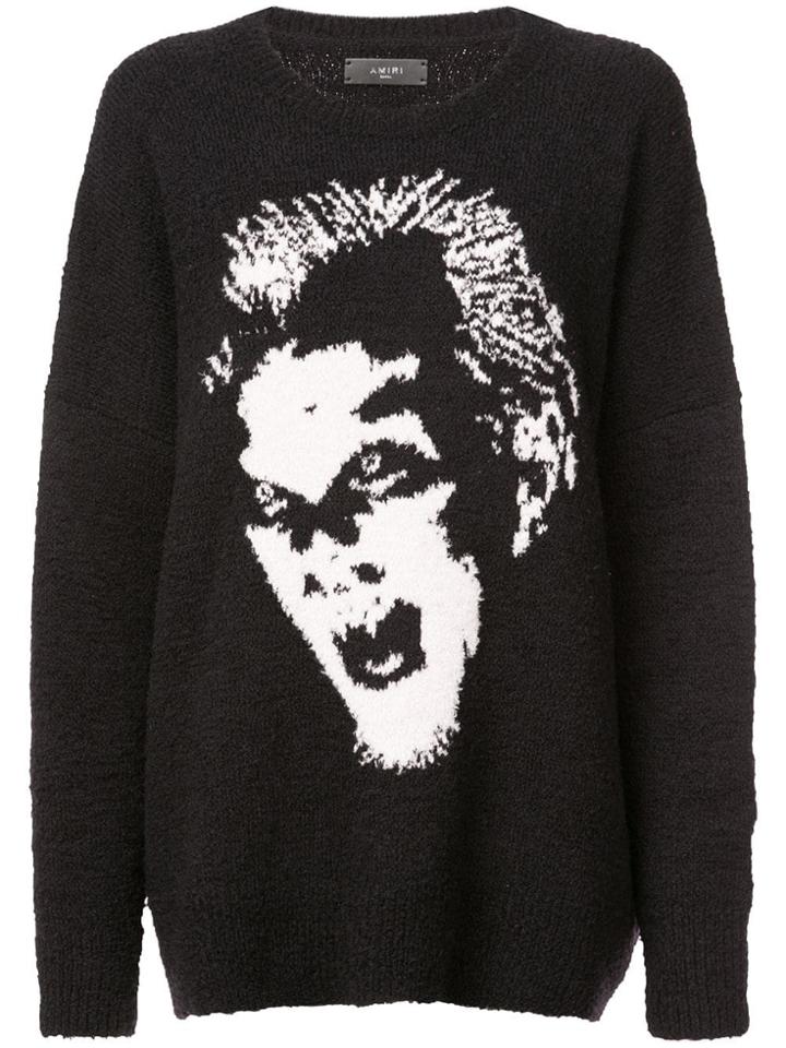 Amiri Oversized Knit - Black