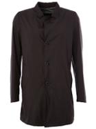 Herno - Single Breasted Jacket - Men - Polyester/modal - 48, Black, Polyester/modal