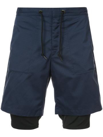 Engineered For Motion Seaton Track Shorts - Blue