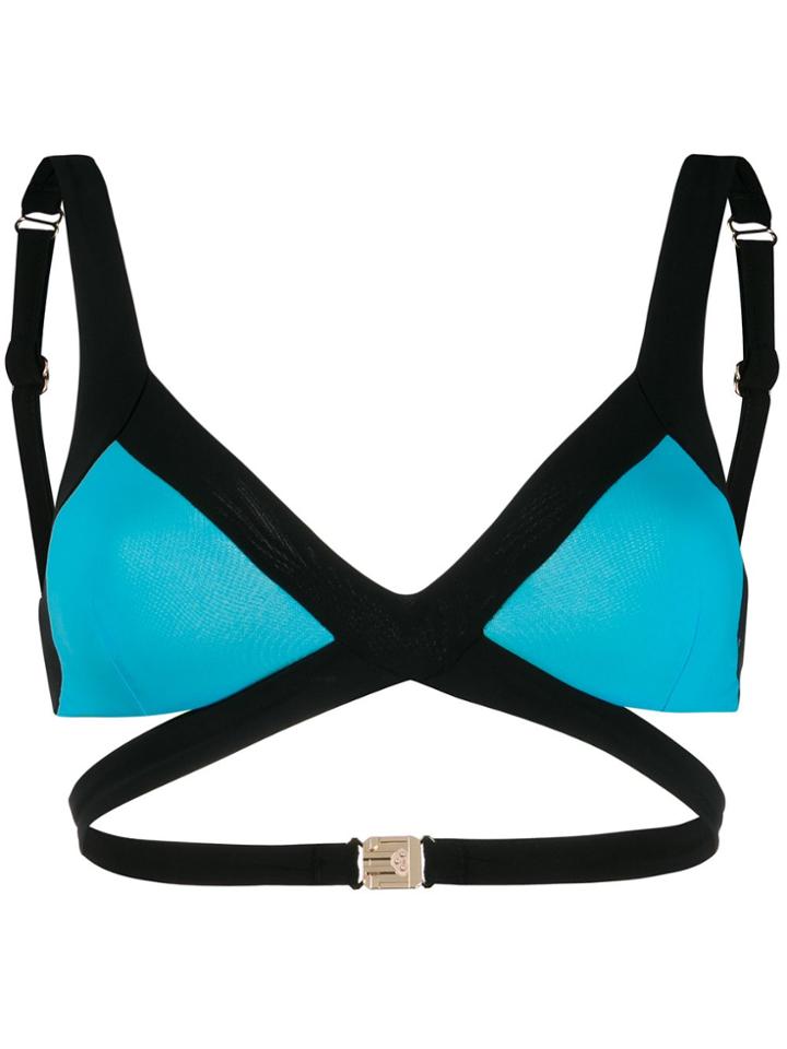 Agent Provocateur Mazzy Bikini Top - Blue