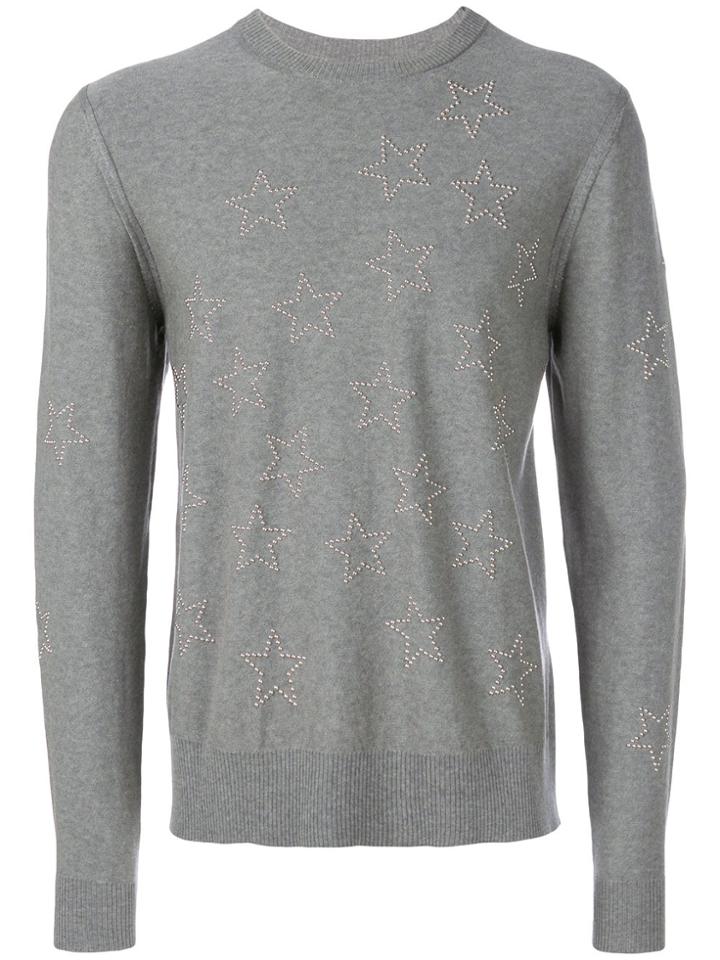 Just Cavalli Star Stud Jumper - Grey