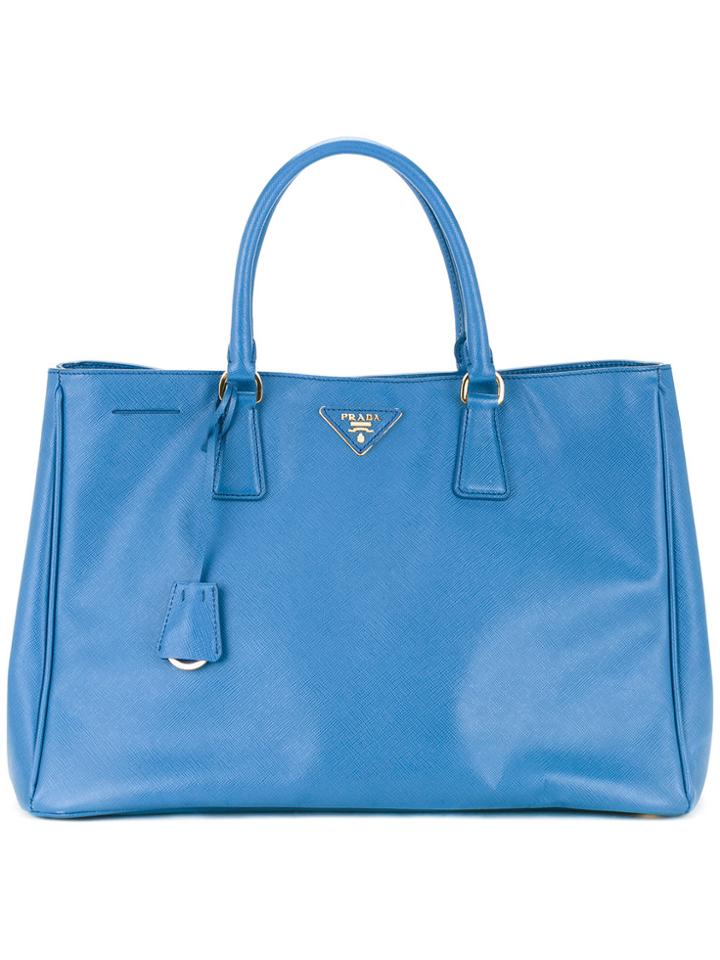 Prada Vintage Logos Hand Bag - Blue