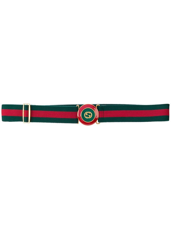 Gucci Logo Plaque Belt - Unavailable