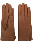 Filippa-k Side Zipped Gloves - Brown
