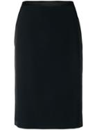 Roberto Cavalli Classic Pencil Skirt - Black