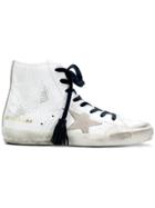 Golden Goose Deluxe Brand Francy Rose Edition Sneakers - White
