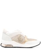 Liu Jo Mesh Panel Sneakers - Neutrals