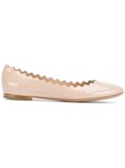 Chloé Lauren Ballerinas - Nude & Neutrals