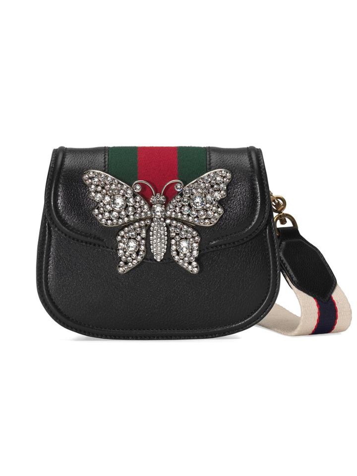 Gucci Guccitotem Small Shoulder Bag - Black