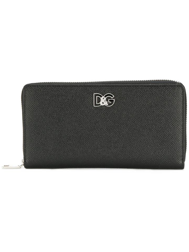 Dolce & Gabbana Zip-around Wallet - Black