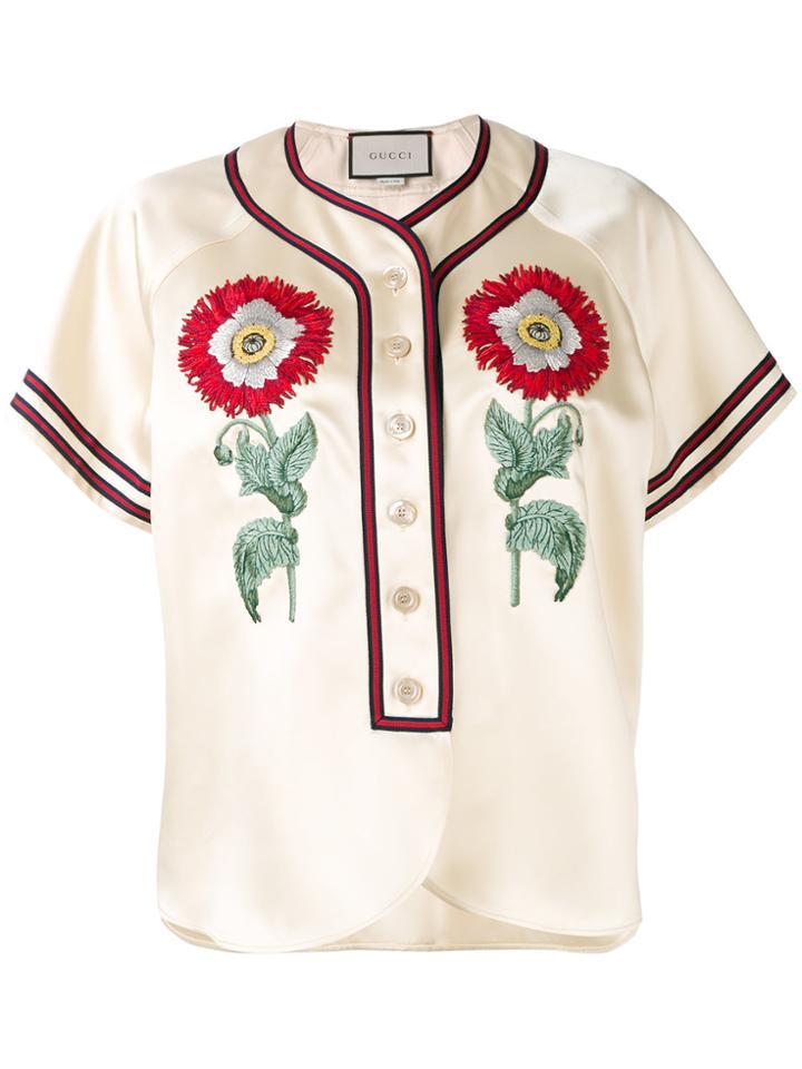 Gucci Duchesse Blouse - Nude & Neutrals