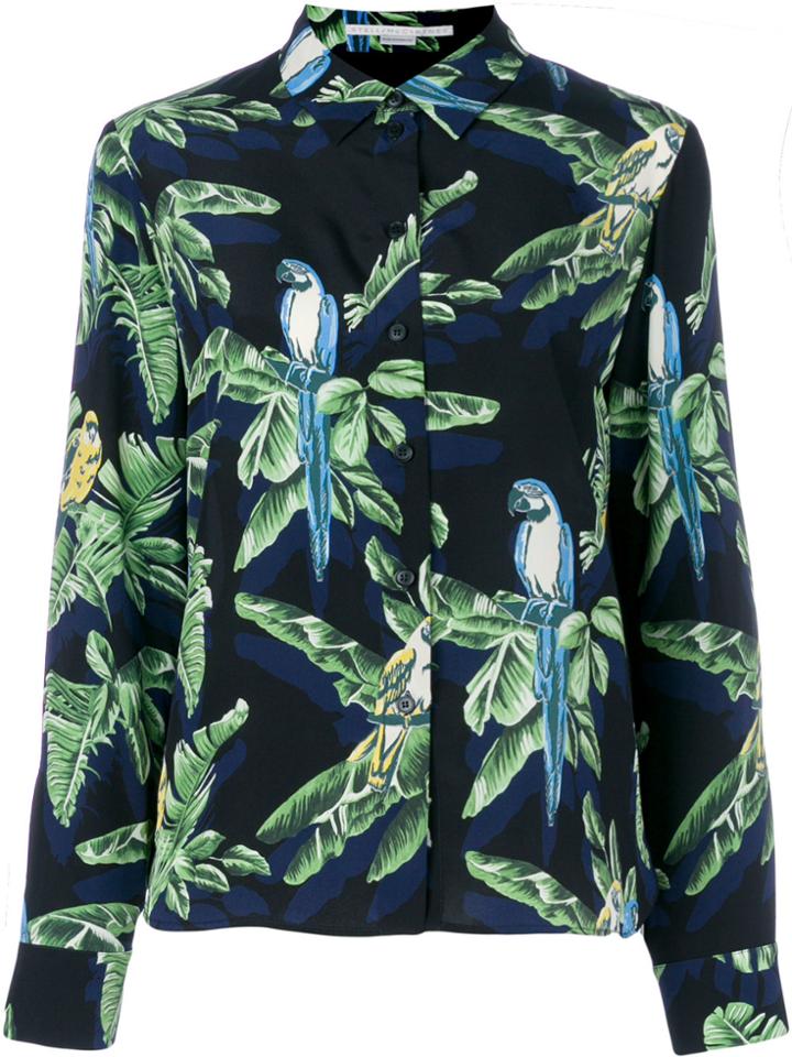 Stella Mccartney Tropical Print Shirt - Black