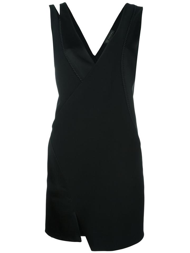 Versace Stitched Side Mini Dress