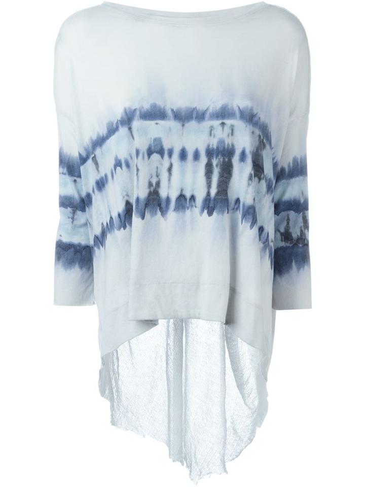 Raquel Allegra Tie Dye Print Loose T-shirt