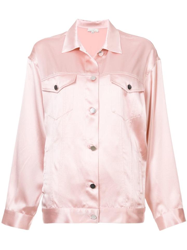 Fleur Du Mal Classic Fitted Jacket - Pink