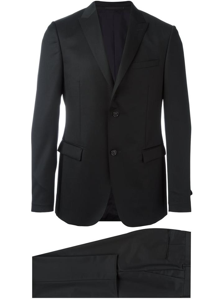 Z Zegna Two Piece Suit, Men's, Size: 50, Black, Cupro/mohair/wool