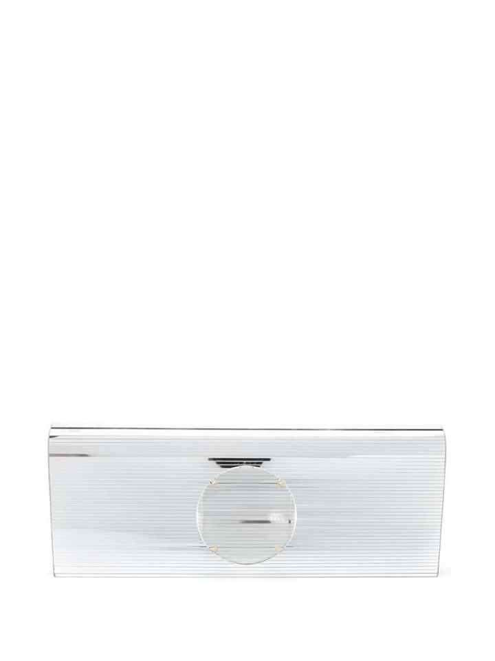 Roberto Di Stefano Metallic Clutch - Silver