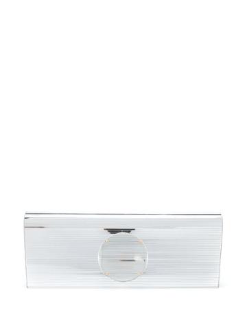 Roberto Di Stefano Metallic Clutch - Silver