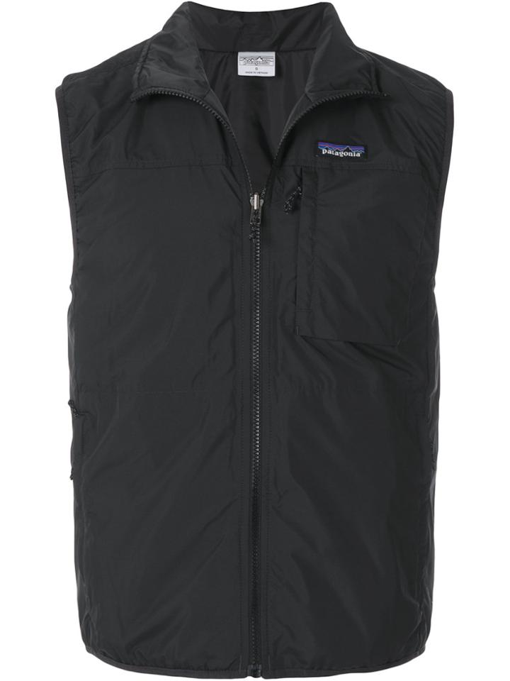 Patagonia Logo Gilet - Black