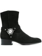 Versus Lion Head Detail Boots