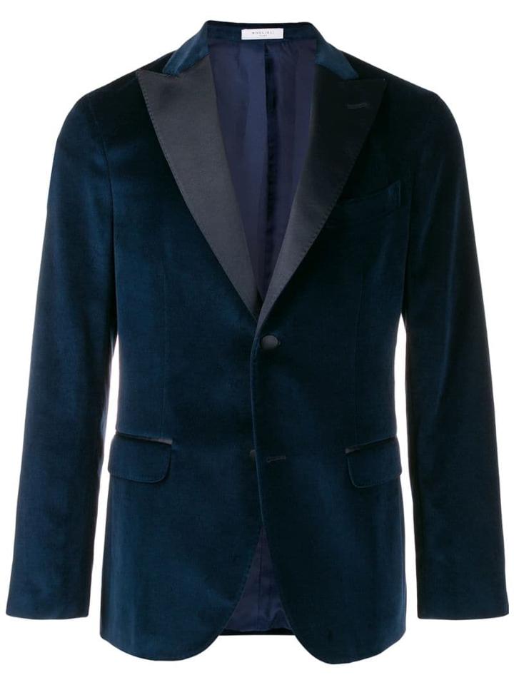 Boglioli Single-breasted Blazer - Blue