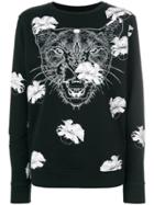 Marcelo Burlon County Of Milan Flower Puma Sweatshirt - Black