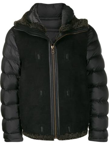 Ten C Padded Jacket - Black