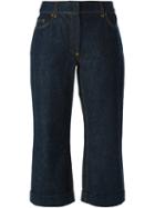 Dolce & Gabbana Vintage Cropped Jeans, Women's, Size: 44, Blue