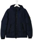 Stone Island Junior Teen Padded Jacket - Blue