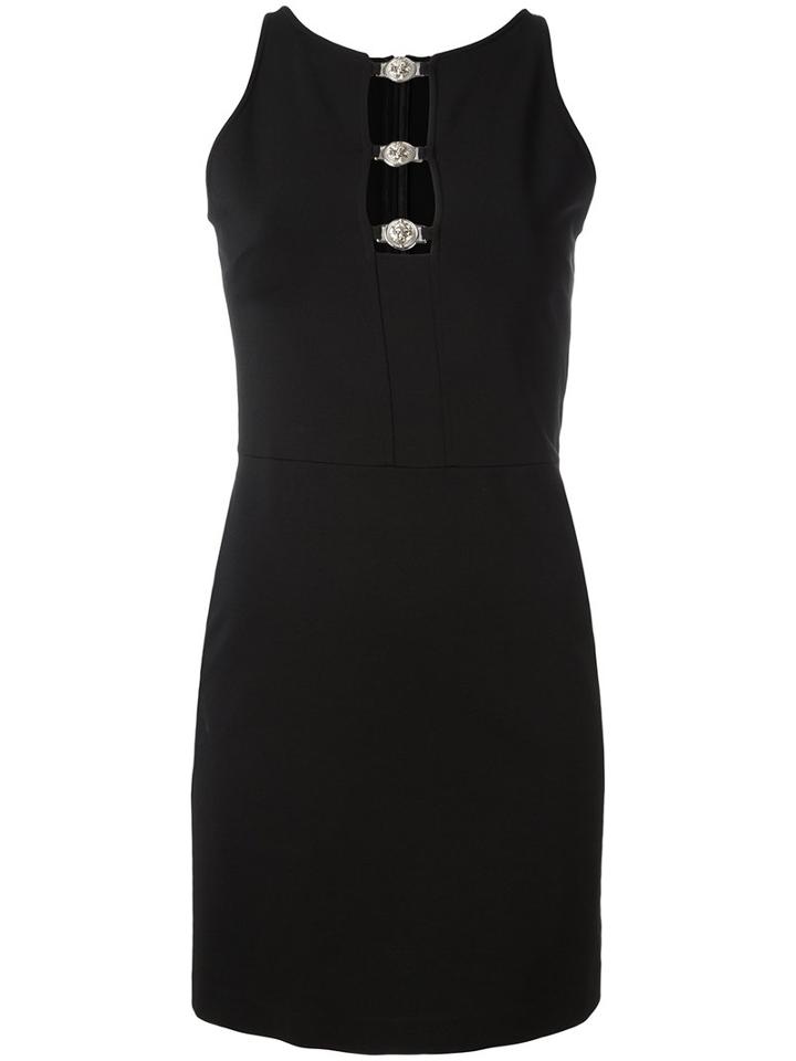 Versus - Fitted Mini Dress - Women - Polyamide/spandex/elastane/viscose - 44, Black, Polyamide/spandex/elastane/viscose