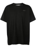 Off-white Geometric Arrow Unfinished S/s T-shirt - Black
