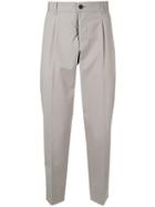 Tomorrowland Cropped Tapered Trousers - Grey