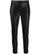 Twin-set Cropped Skinny Trousers - Black