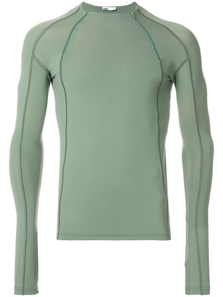 Gmbh Long-sleeve Fitted Top - Green