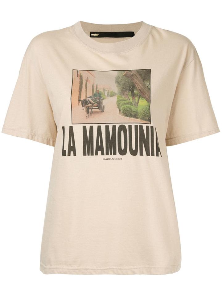 Muller Of Yoshiokubo La Mamounia T-shirt - Brown