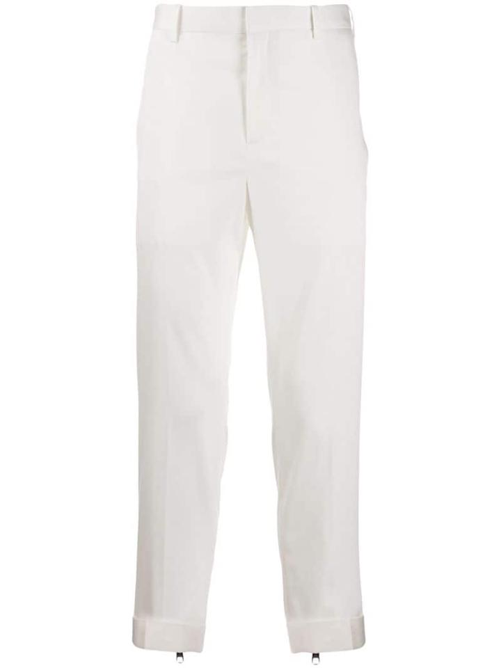 Neil Barrett Straight-leg Casual Trousers - White
