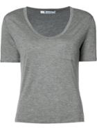 T By Alexander Wang Classic Jersey T-shirt - Grey