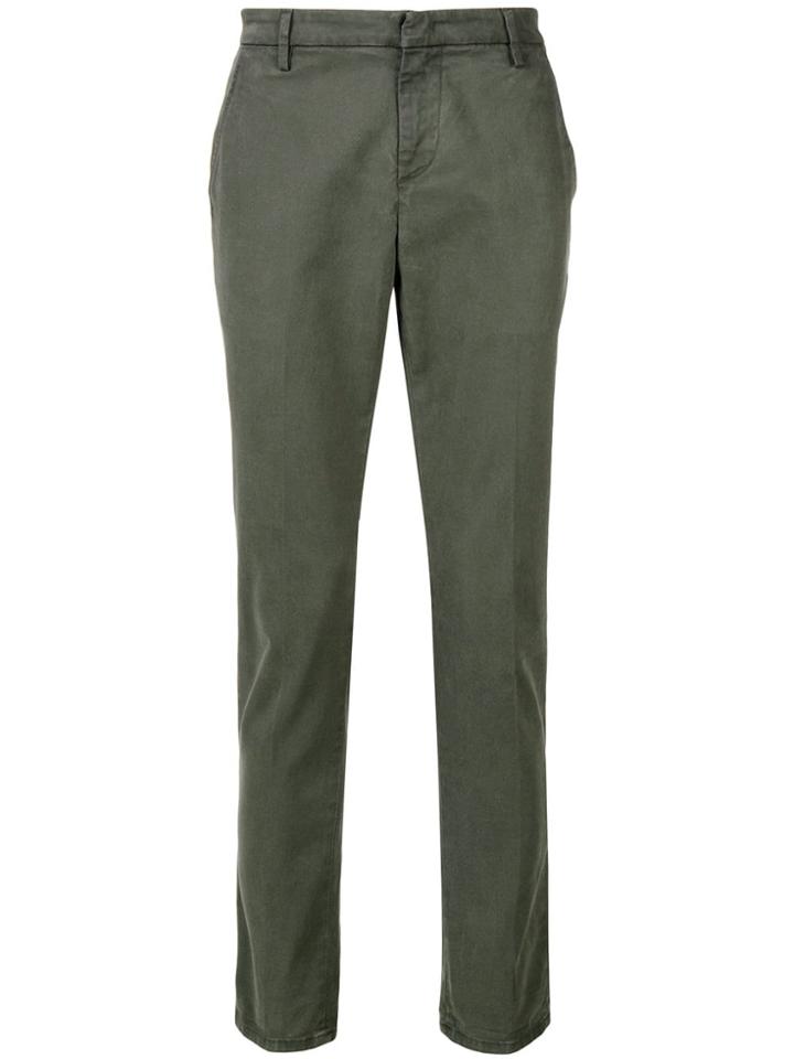 Dondup Straight-leg Trousers - Green
